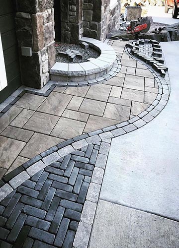 Дорожки и мощения