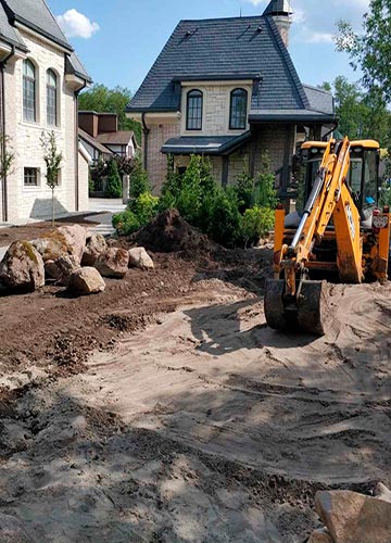 Реконструкция сада